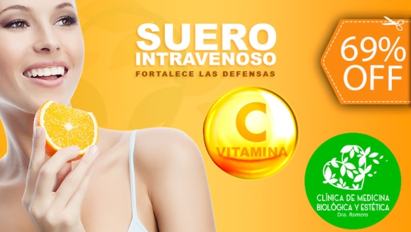 [Imagen:¡Paga $50 en Lugar de $162 por 1 Suero Intravenoso de Vitamina C + 1 Consulta Médica + 2 Desintoxicaciones Corporales!]