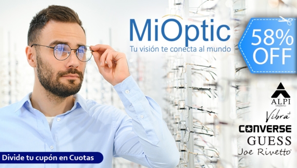 [Imagen:¡Paga Q750 en Vez de Q1,800 por Lentes Graduados + Aros de Marca a Elección Entre: Converse, Guess, Alpi, Joe Rivetto, Vibra+, Mykonos o Barón + Estuche + Kit de Limpieza + Examen de la Vista + 1 Año de Limpieza Ultrasónica para Aros y Lentes!]