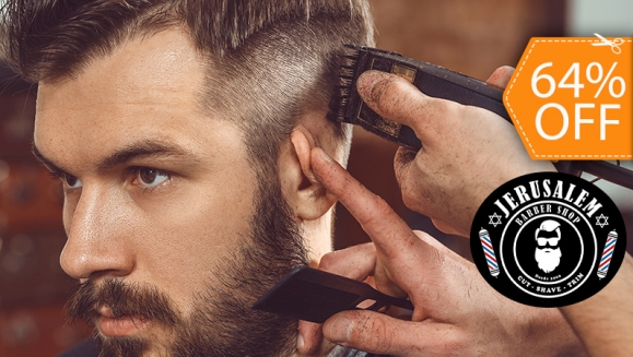 [Imagen:¡Paga $10 en Lugar de $28 por 2 Cortes de Cabello o Barba + 2 Lavados de Cabello + 2 Aplicaciones de Gel o Cera + 2 Aplicaciones de Mascarilla Facial!]