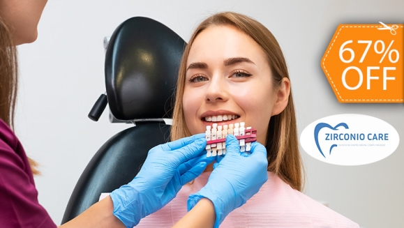 [Imagen:¡Paga $25 en lugar de $75 por Reconstrucción De Dientes Frontales que Incluye: 2 Carillas Dentales de Resina Nano Híbrida de Porcelana y Zirconio + Limpieza Dental con Ultrasonido + Aplicación de Flúor!]