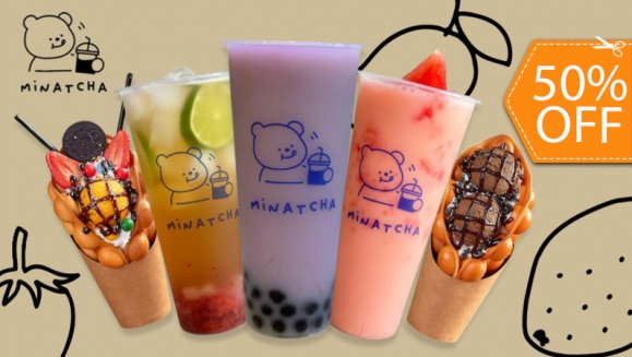 [Imagen:¡Paga $10 y Consume $20 en Todo el Menú de Minatcha: Bubble Tea y Postres!]