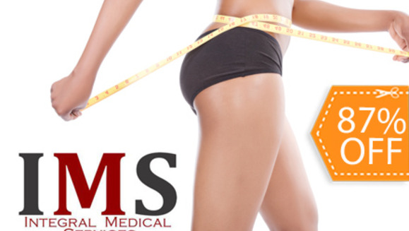 [Imagen:¡Paga Q285 en lugar de Q2240 por Paquete Completo de Reducción de Peso, Moldeo de Figura y Optimización de Metabolismo de 21 Tratamientos + Control de medidas y peso + 2 citas con nutricionista + dieta personalizada en Integral Medical Services!]