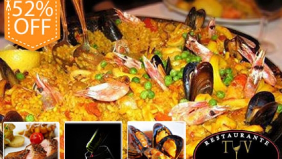 [Imagen:¡Paga $11 y consume $23 en todo el riquísimo menú de Restaurante Tapas y Vinos!]