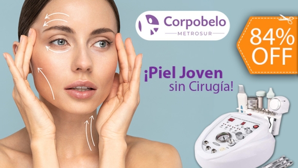 [Imagen:¡Piel Joven Sin Cirugía! ¡Paga $40 en Vez de $250 por Rejuvenecimiento Facial con 2 Sesiones de Fotorejuvenecimiento con Ultrasonido: Tensado de Cuello y Escote + Perfilación de Pómulos + Levantamiento de Cejas + Mascarilla de Ácido Hialurónico y Más]