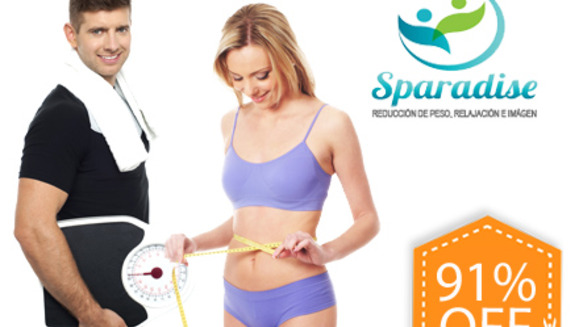 [Imagen:¡Paga $25 en lugar de $276 por Paquete Reductivo y Moldeador que incluye: 2 Liposucciones sin cirugía + 15 tratamientos en Sparadise!]