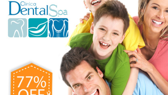 [Imagen:¡Paga Q260 en lugar de Q1150 por 2 Rellenos o 1 incrustación estética + Limpieza con Ultrasonido + Pulido dental con Profijet + Aplicación Tópica de Flúor + 2 Radiografías + Examen Dental y Evaluación con Cámara Intraoral en Dental Spa!]