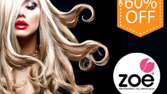 [Imagen:¡Paga Q99 en lugar de Q250 por Extensiones de cabello ProH (1 tira de 5 capas en clip) Lisas u Onduladas en ZOE Salon Hair Extensions &amp; Spa!]