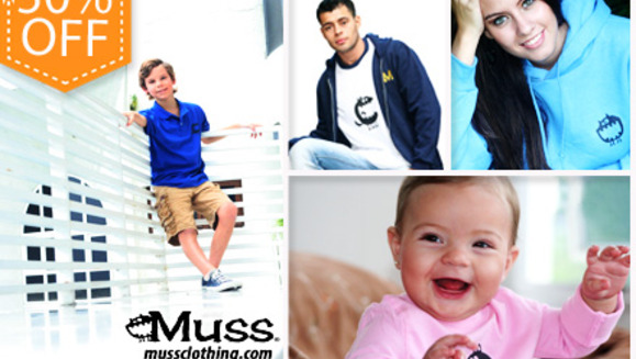 [Imagen:¡Paga $10 y recibe $20 en toda la mercadería de Muss Clothing! ¡Sólo 303 cupones disponibles!]