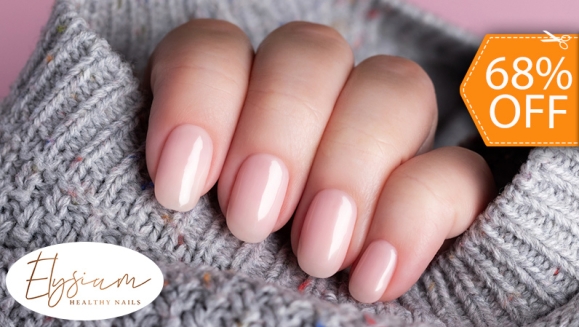 [Imagen:¡Paga $9 en Lugar de $28 por Baño de Acrílico de Color Natural + Brillo Permanente + Decoración en 2 Uñas!]
