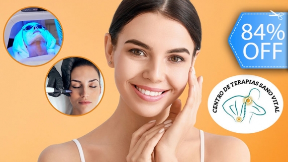 [Imagen:¡Paga Q99 en Vez de Q600 por Facial AntiAge con Efecto Hidratante y Rejuvenecedor que Incluye: Fototerapia Facial + Radiofrecuencia Facial + Aplicación de Vitamina C con Dermapen + Mascarilla Coreana + Hidratación + Masaje Facial!]