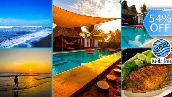 [Imagen:¡Paga Q139 en Lugar de Q300 por Day Pass para 2 Personas que Incluye Uso de Instalaciones: Piscina, Terraza y Más + 2 Pescados Fritos + 2 Acompañamientos!]