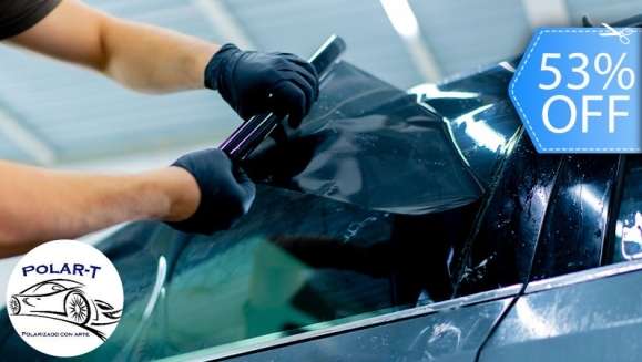 [Imagen:¡Paga Q560 en Lugar de Q1,200 por Polarizado para Vehículo, Sin Restricción de Tamaño, Hasta 8 Vidrios (Windshield, Vidrio Trasero, Ventanas Laterales y Ventanillas Triangulares) + 3 Años de Garantía y Más!]
