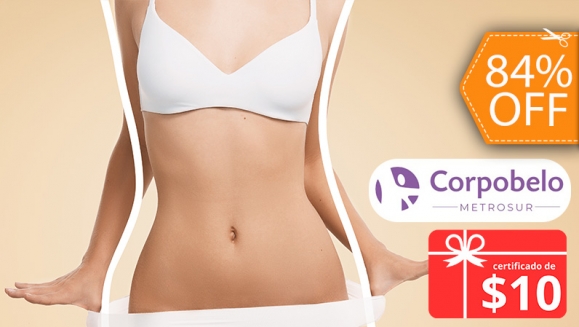 [Imagen:¡Paga $34 en Lugar de $210 por 30 Tratamientos para Reducir Tallas, Moldear y Tonificar: 5 Body Sliming + 5 Lipolisis + 5 Bipolar RF + 5 Wrapping de Canela + 5 Moldeos de Cintura y Espalda + 5 Alisamientos de Piel + Dieta Personalizada!]