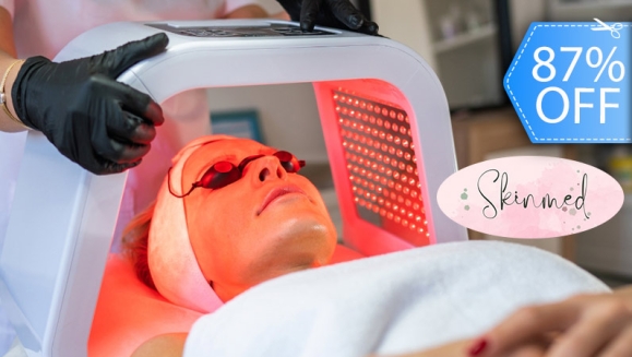 [Imagen:¡Renueva tu Rostro! ¡Paga Q199 en Lugar de Q1,500 por 3 Sesiones de Fototerapia LED + 3 Sesiones de Peeling Químico Especial a Elección + Limpieza Facial!]