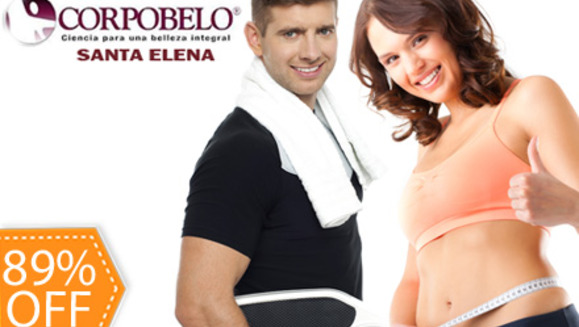 [Imagen:¡Paga $30 en lugar de $275 por 25 Tratamientos para Reducción de volumen, Moldeo de Figura, Tonificación y Disminución de celulitis en Corpobelo Santa Elena!]