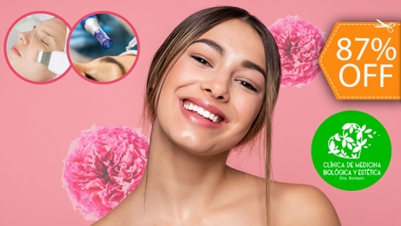 [Imagen:¡Paga $28 en Lugar de $212 por 2 Sesiones para Rejuvecener Rostro: Aplicación de Plasma Rico en Plaquetas con Dermapen + Mascarilla de Rosa de Bulgaria o de Ácido Hialurónico + Paleta Ultrasónica para Limpieza de Rostro + Luz Led + Evaluación Médica!]
