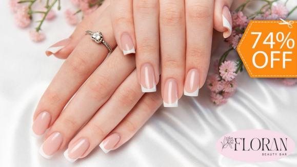 [Imagen:¡Paga $9 en Lugar de $35 por Set de Uñas Acrílicas a Elección entre French, Naturales o Cover de Color (Baño de Acrílico) + Decoración en 2 Uñas + Brillo Permanente!]