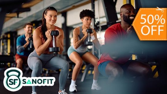[Imagen:¡Paga $32.50 en Lugar de $65 por 16 Clases de Entrenamiento Semipersonalizado en Sanofit  + Evaluación Médica!]