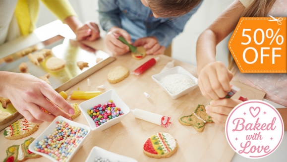 [Imagen:¡Paga $10 en Lugar de $20 por 2 Kits para Decorar Galletas y Cupcakes!]