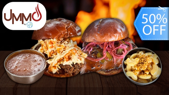 [Imagen:¡Paga Q125 En Vez de Q250 por Nuevo Menú Texano BBQ para 2: 2 Sándwiches o 2 Burgers a Elección (Puyazo Culotte, Smoked Brisket, Texas Pulled Pork o St. Louis Ribs) + 2 Acompañamientos a Elección!]