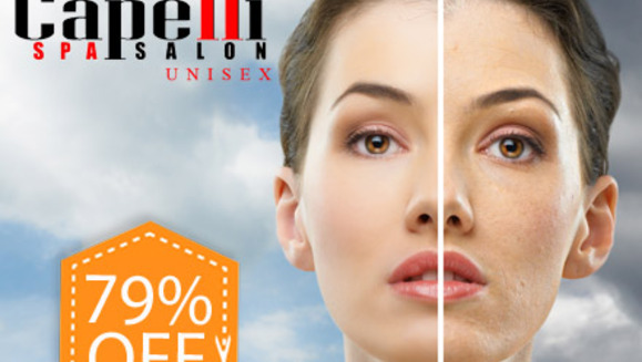 [Imagen:¡Paga $35 en vez de $170 por 4 Sesiones de Galvanic Spa para Rejuvenecimiento Facial + 2 Faciales de Limpieza Profunda + 1 Exfoliación de Cuerpo o Masaje Relajante en Capelli Salón!]