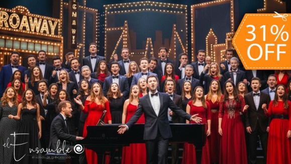 [Imagen:¡Vive los Grandes Clásicos de Broadway en un Musical Inolvidable con El Ensamble! ¡Paga $24 en Lugar de $35 por 1 Entrada al Concierto “The Sound of Broadway” en el Auditorio FEPADE! (27 de Noviembre) ¡Solo 78 Cupones Disponibles!]