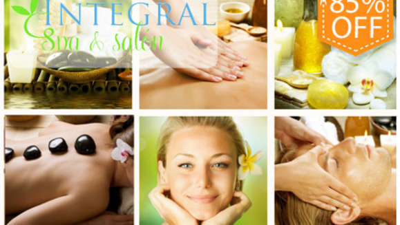 [Imagen:¡Paga $18 en lugar de $120 por 2 Masajes relajantes + 2 Masajes de Piedras Calientes en Integral Spa!]