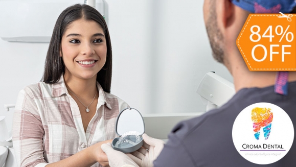 [Imagen:¡Paga $25 en Lugar de $155 por Retenedor Dental Removible Transparente (Superior o Inferior) + Limpieza Dental con Sistema de Succión con Aerosol + Estuche!]