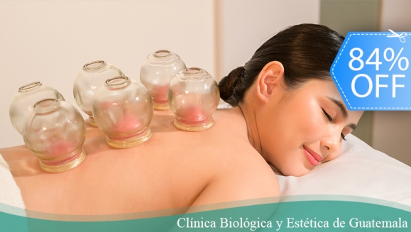 [Imagen:¡Renueva tu Energía con una Experiencia Moderna! ¡Paga Q55 en Lugar de Q350 por Masaje Antiestrés con Ventosas Terapéuticas que Incluye: Masaje Relajante + Ventosas Energéticas + Vapor de Ozono!]