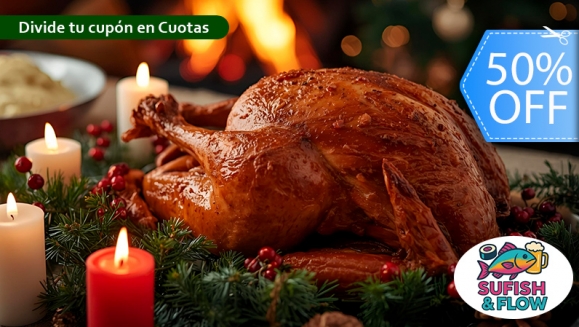 [Imagen:¡Banquete Delicioso para tus Fiestas de Fin de Año! ¡Paga Q799 en Lugar de Q1,600 por Pavo Horneado o Marinado de 14 Libras + 2 Libras de Puré de Papa + Salsa Gravy!]