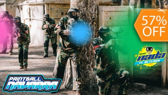 [Imagen:¡Diversión Para Todos! ¡Paga $30 en Lugar de $70 por Paintball para 5 que Incluye: 500 Paintballs + 5 Fusil Táctico TMC o Tippmann Bravo One  + 5 Máscaras + 5 Chalecos Protectores!]