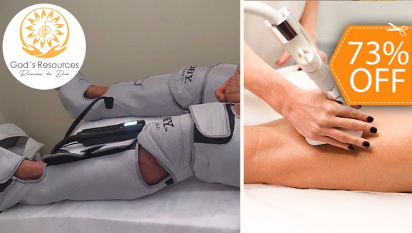 [Imagen:¡Paga $18 en Lugar de $66 por Tratamiento para Piernas Cansadas, Retención de Líquidos o Várices con: 2 Masajes Linfáticos + 2 Presoterapias + 2 Reflexologías Podales!]