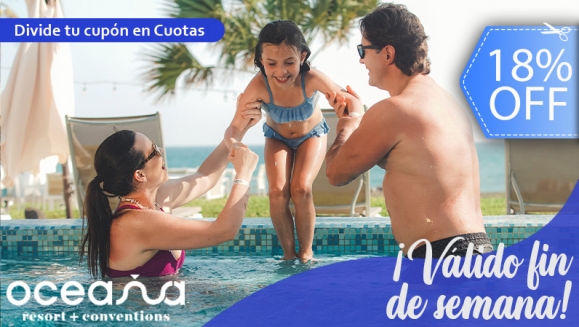 [Imagen:¡OFERTA FLASH! ¡Oceana Resort TODO INCLUIDO  Viernes o Sábado (CUPOS LIMITADOS)! ¡Paga Q2,500 en Lugar de Q3,040 por Pre-Venta Exclusiva de Estadía Familiar para 2 Adultos y 2 Niños (De 0 a 5 Años) en Habitación Doble Standard + Impuestos Incluidos!]