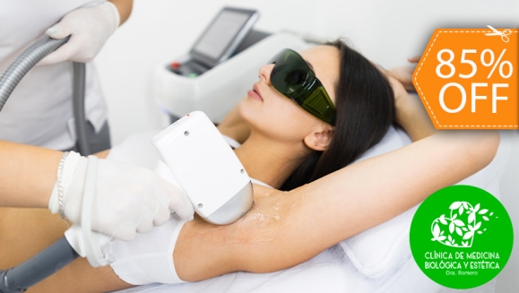 [Imagen:¡Paga $24 en Lugar de $160 por 6 Sesiones de Depilación Láser OPT (Optimal Pulse Technology) para Eliminar el Vello en 1 Área a Elección Entre Piernas Completas, Axilas o Bikini Completo!]