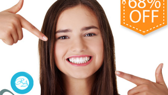 [Imagen:¡Paga $75 en lugar de $237 por 1 Sesión de Blanqueamiento Dental con Sistema Zoom + Limpieza Dental con Ultrasonido + Consulta Odontológica + Diagnóstico con Cámara Intraoral en Clínica Médica Romano y Asociados!]