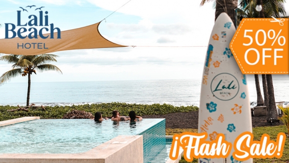 [Imagen:¡FLASH SALE! ¡Paga $75 en Lugar de $150 por Estadía de 1 Noche para 2 Personas en Playa Barra Salada, Sonsonate + Desayunos Típicos!]