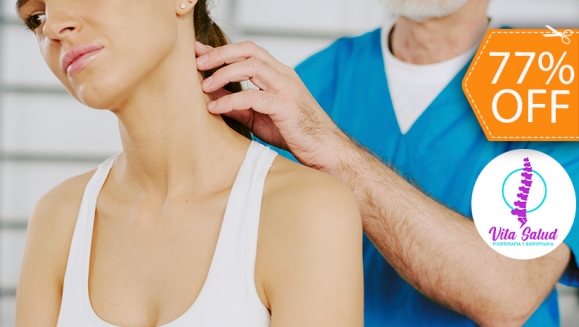 [Imagen:¡Paga $15 en Lugar de $65 por Masaje Terapéutico + Masaje Quiropráctico + Estiramiento en Cuello + Aplicación de Compresa Caliente!]