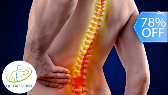 [Imagen:¡Paga Q99 en Lugar de Q450 por Ajuste Quiropráctico que Incluye: Quiropraxia + Corrección de Vértebras + Examen de Cromografía + Gel Desinflamatorio + Consulta y Evaluación!]