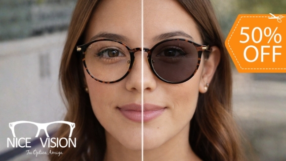 [Imagen:¡Paga $137.50 en Lugar de $275 por  Lentes Fotocromáticos con Antirreflejo que Incluye: Aro + Lente + Estuche + Paño de Limpieza + Examen Visual!]