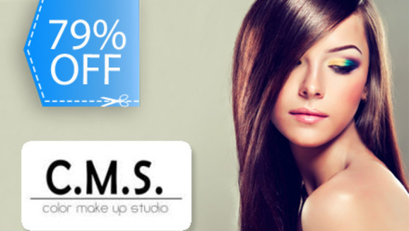 [Imagen:¡Paga Q55 en lugar de Q260 por Corte Personalizado + Tratamiento Hidratante y Reconstructor de Girasol TIGI + Tratamiento Sellador de Puntas TIGI + Planchado o Cepillado en CMS Color Make Up Studio!]