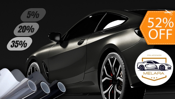 [Imagen:¡Paga $36 en Lugar de $75 por Polarizado Automotriz Nano Carbón Para Sedán con Garantía de 3 Años!]