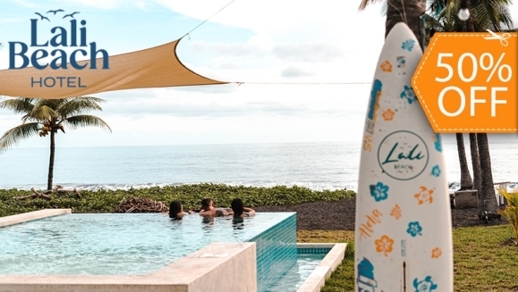 [Imagen:¡Paga $75 en Lugar de $150 por Estadía de 1 Noche para 2 Personas en Playa Barra Salada, Sonsonate + Desayunos Típicos!]