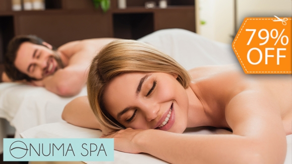 [Imagen:¡Paga $22 en Lugar de $104 por 2 Masajes Relajantes + 2 Descontracturantes Cervicales + 2 Limpiezas Faciales con Exfoliación de Arándanos y Mascarillas Purificantes de Arcilla y Menta + 2 Masajes en Camilla Termo-Jade o 2 Saunas Infrarrojos!]