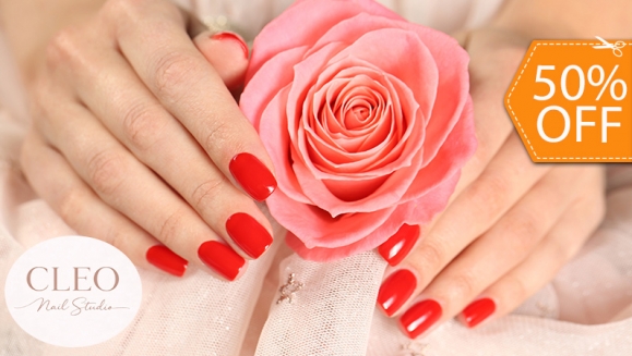 [Imagen:¡Paga $10 en Lugar de $20 por Técnica Soft Gel o Rubber + Manicure Express + Aplicación de Esmaltado Permanente OPI o Gelish + Brillo Permanente!]