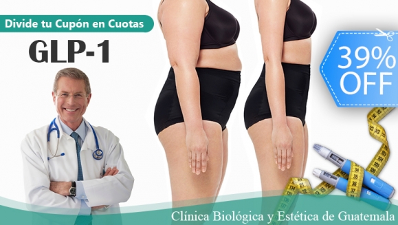 [Imagen:¡El Secreto de las Celebridades! ¡Paga Q1,350 en Vez de Q2,200 por Tratamiento Reductivo con Hormona GLP-1: 4 Dosis del Medicamento + Capacitación para la Aplicación + Evaluación + Escáner Computarizado de Estado Nutricional y Masa Corporal y Más!]