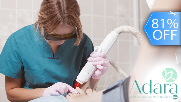 [Imagen:¡Pies Más Sanos, Limpios y Renovados! ¡Paga Q199 en Lugar de Q1,024 por Sesión Láser en 10 Uñas para Eliminar Hongos + Pedicure Clínico + Exfoliación + Hidratación + Reflexología Podal + Aplicación de Medicamento Antimicótico!]