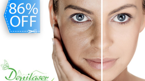 [Imagen:¡Paga Q99 en vez de Q700 por Paquete de Limpieza, Rejuvenecimiento y Despigmentación Facial con: Peeling Químico + Extracción de puntos negros + Vaporización de Ozono + Altafrecuencia + Masaje Facial + Mascarilla + Aromaterapia en Depilaser!]