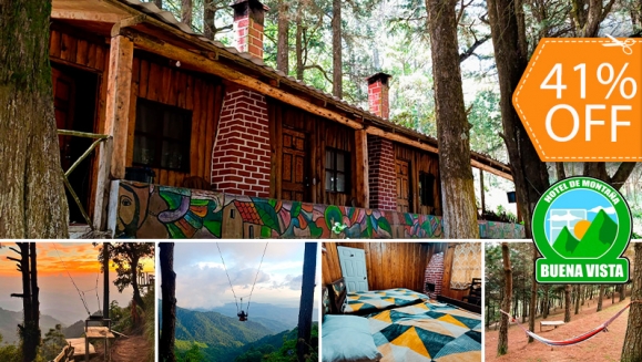 [Imagen:¡Conéctate con la Naturaleza en La Palma, Chalatenango! ¡Paga $42 en Lugar de $71 por Estadía de 1 Noche para 4 Personas + 4 Desayunos Típicos + 2 Usos de Columpio!]