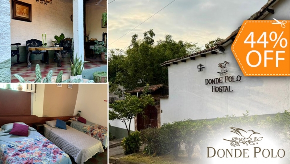 [Imagen:¡Descubre el Encanto Colonial de Suchitoto! ¡Paga $50 en Lugar de $90 por Estadía de 1 Noche para 3 Personas en Hostal Donde Polo!]