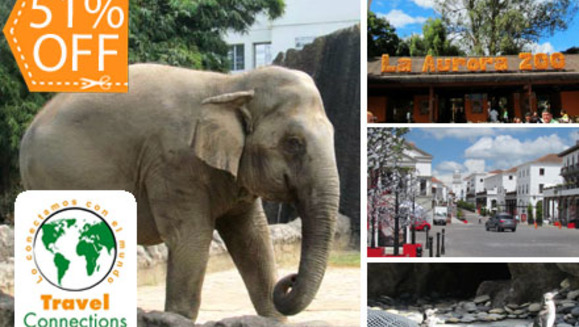 [Imagen:¡Paga $27 en lugar de $55 por Tour Guiado a Guatemala que incluye visita a Zoológico de la Aurora, Oakland Mall y Paseo Cayalá + Asistencia Migratoria + Snacks con Travel Connections! ¡Sólo 147 cupones disponibles!]
